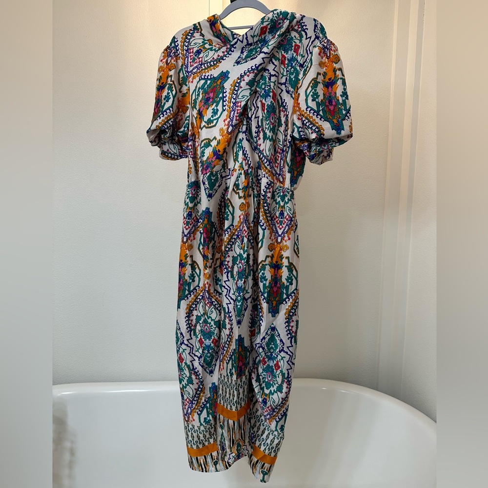 Entro Puff Sleeve Dress